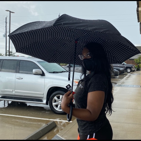 Solid Color Double Layer Inverted Umbrella - Picture 4 of 12